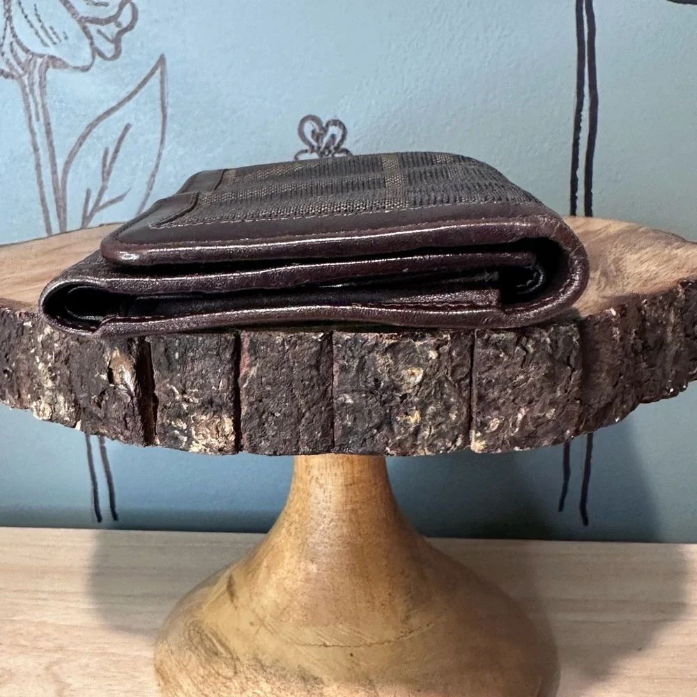 FENDI Zucca Trifold Small WALLET